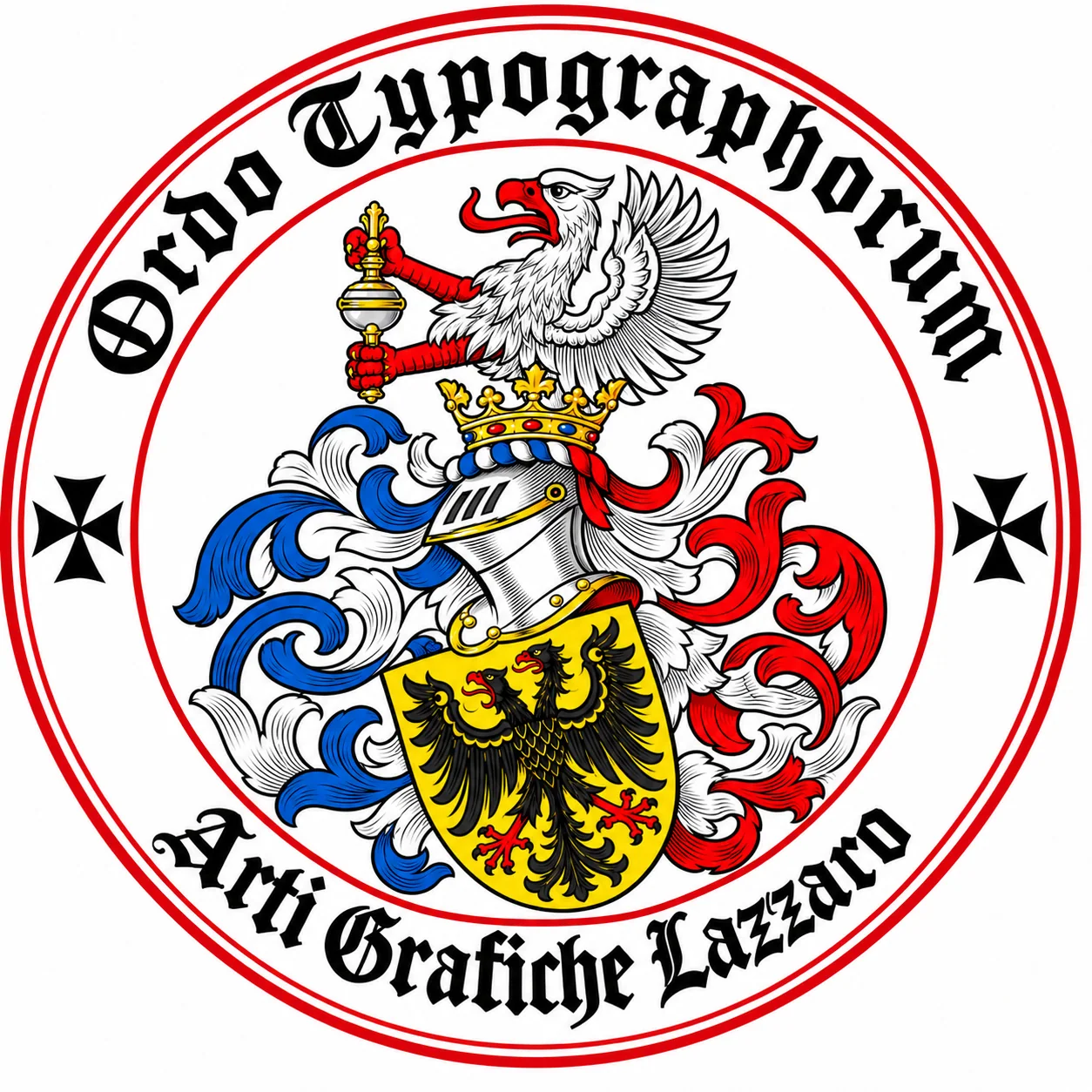 Stemma Ordo Typographorum Arti Grafiche Lazzaro